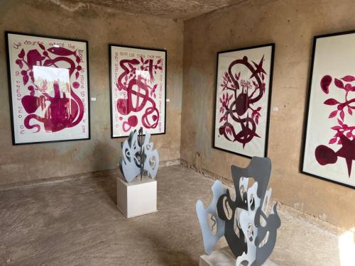 Exposition chaos - Galerie Mémoires Africaines - Saly Sénégal 2024